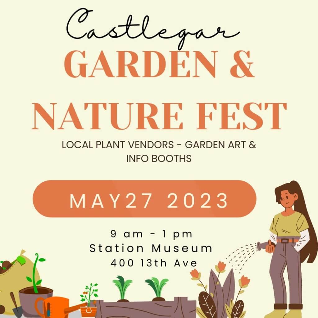 May 27, 2023 Castlegar Garden & Nature Fest CKISS Central